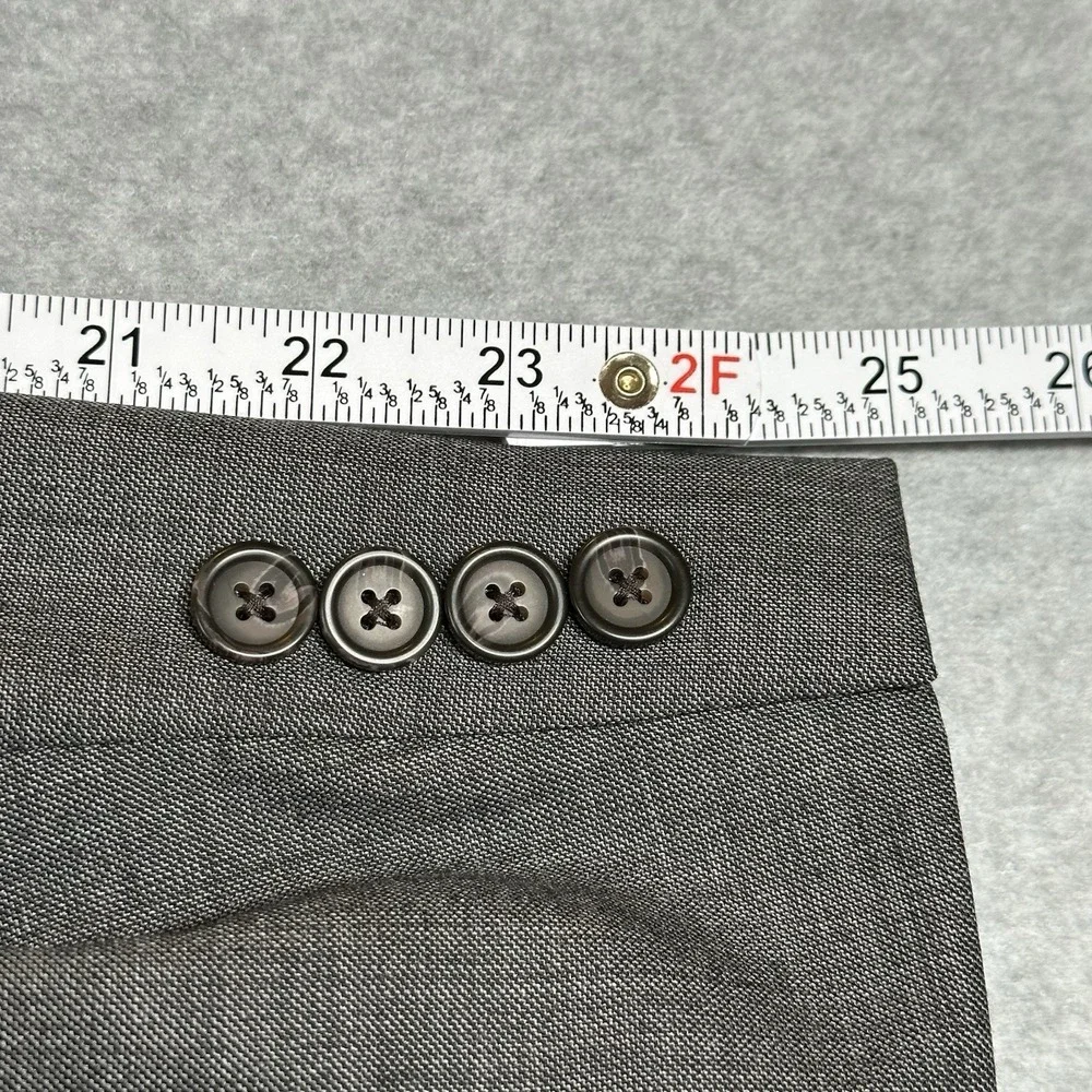 Lauren Ralph Lauren Blazer Mens‎ 38R Gray Ultra Flex Wool Suit Separate NOTE